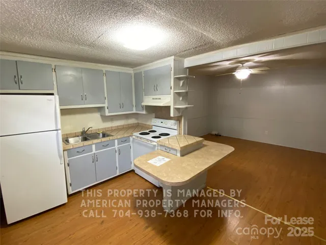 a kitchen with a sink appliances and cabinets
