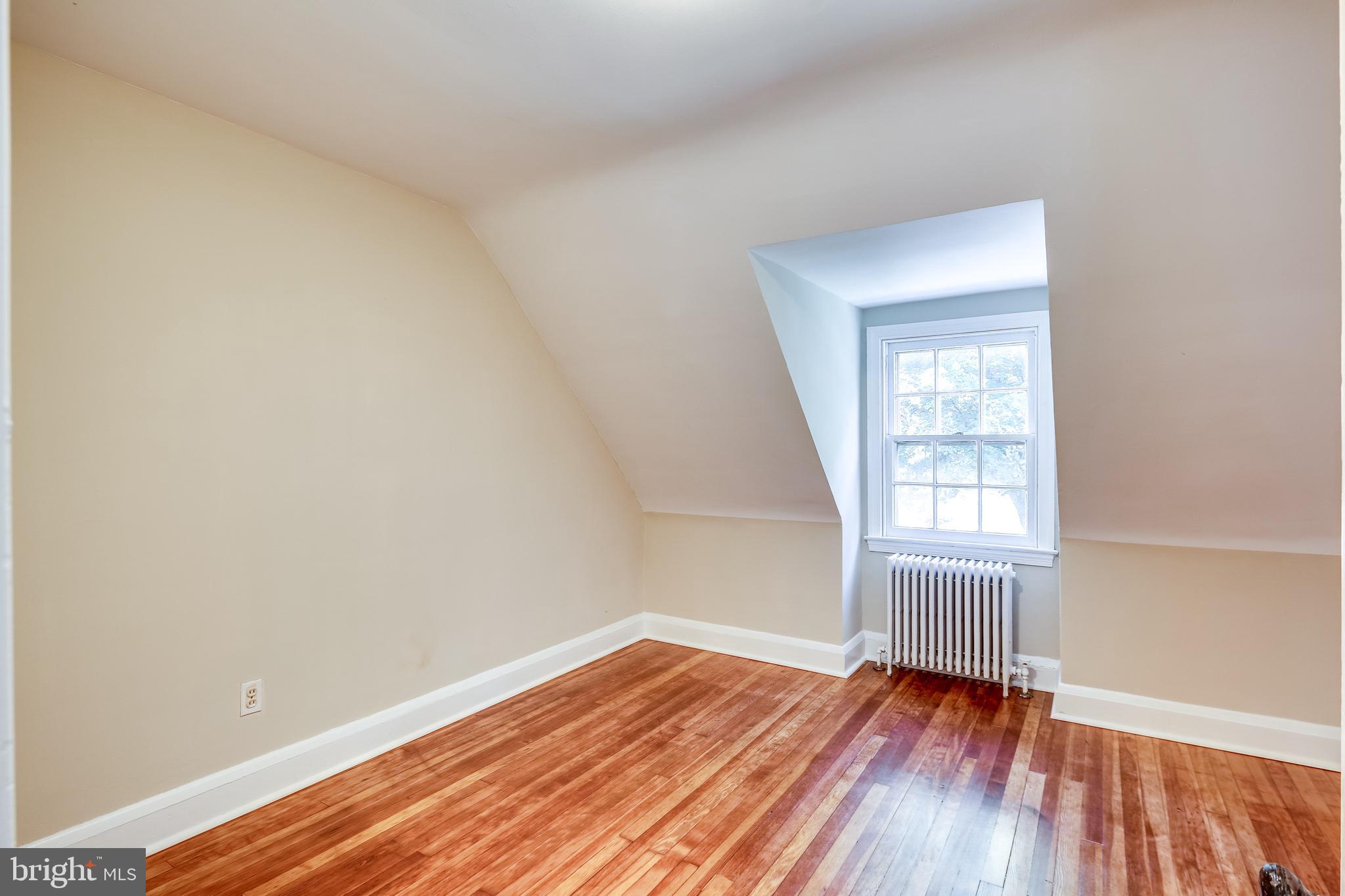 6926 Montgomery Road Elkridge, MD 21075 - Photo 22 of 30 Bedroom 2 w/ Vaulted Ceilings, Dormers & Hardwood