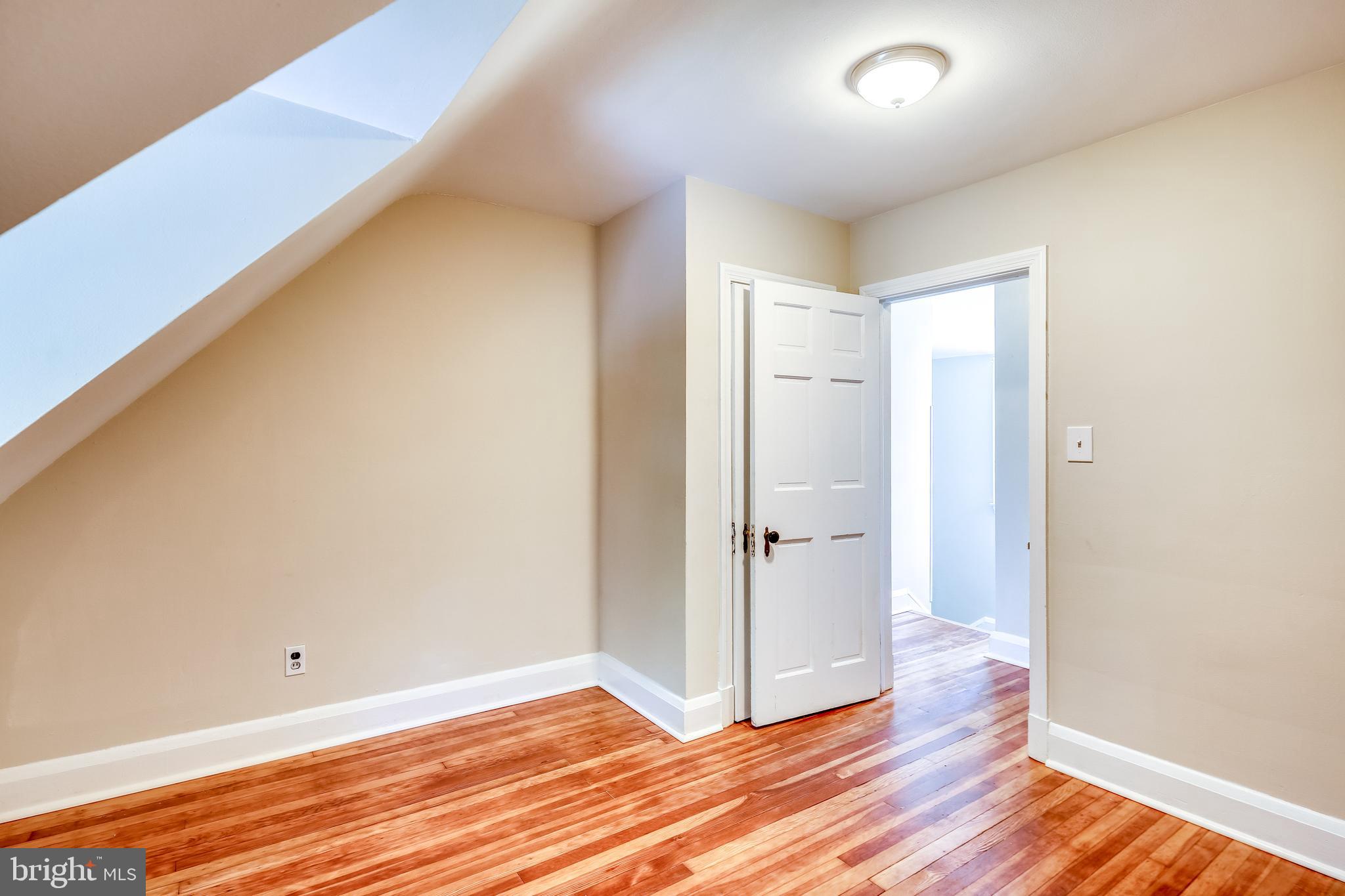 6926 Montgomery Road Elkridge, MD 21075 - Photo 23 of 30 Bedroom 2 w/ Vaulted Ceilings, Dormers & Hardwood