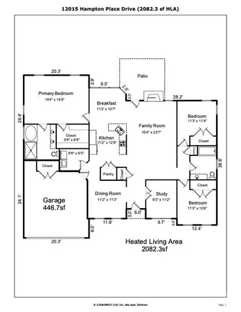 $450,000 | 12015 Hampton Pl Drive, Charlotte, NC 28269