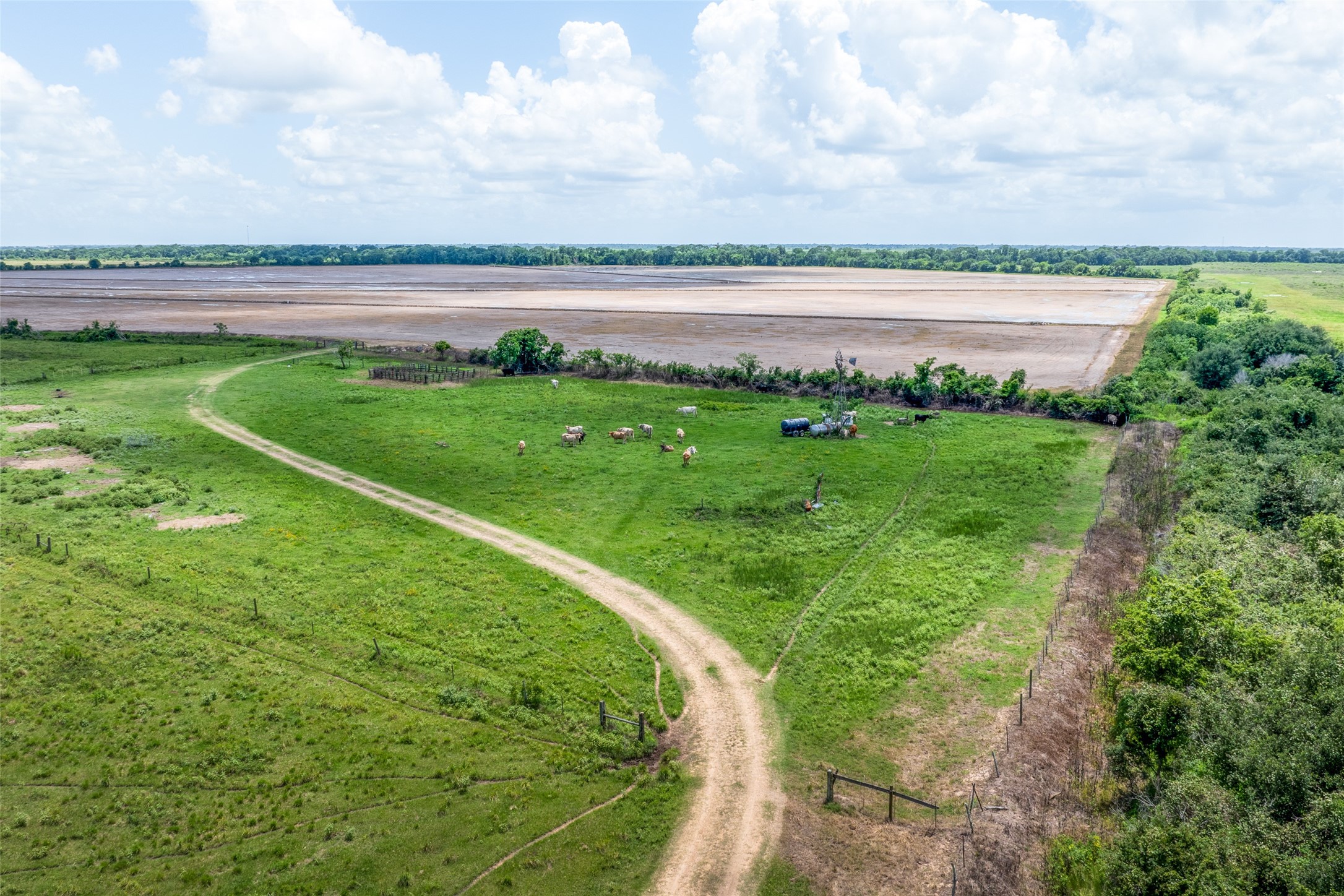0 Cr 285 Lissie Tx 77454 East Bernard, TX 77435 - Photo 7 of 18 a view of a lake with a big yard and a large trees