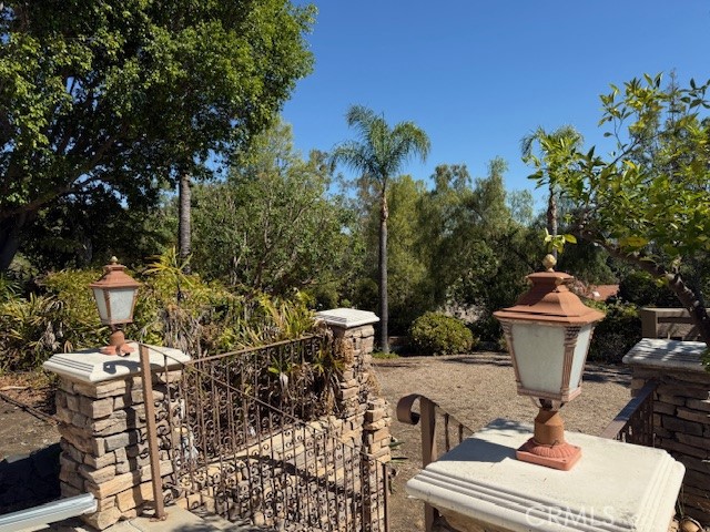 a view of outdoor space and yard