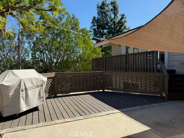 a view of deck with patio