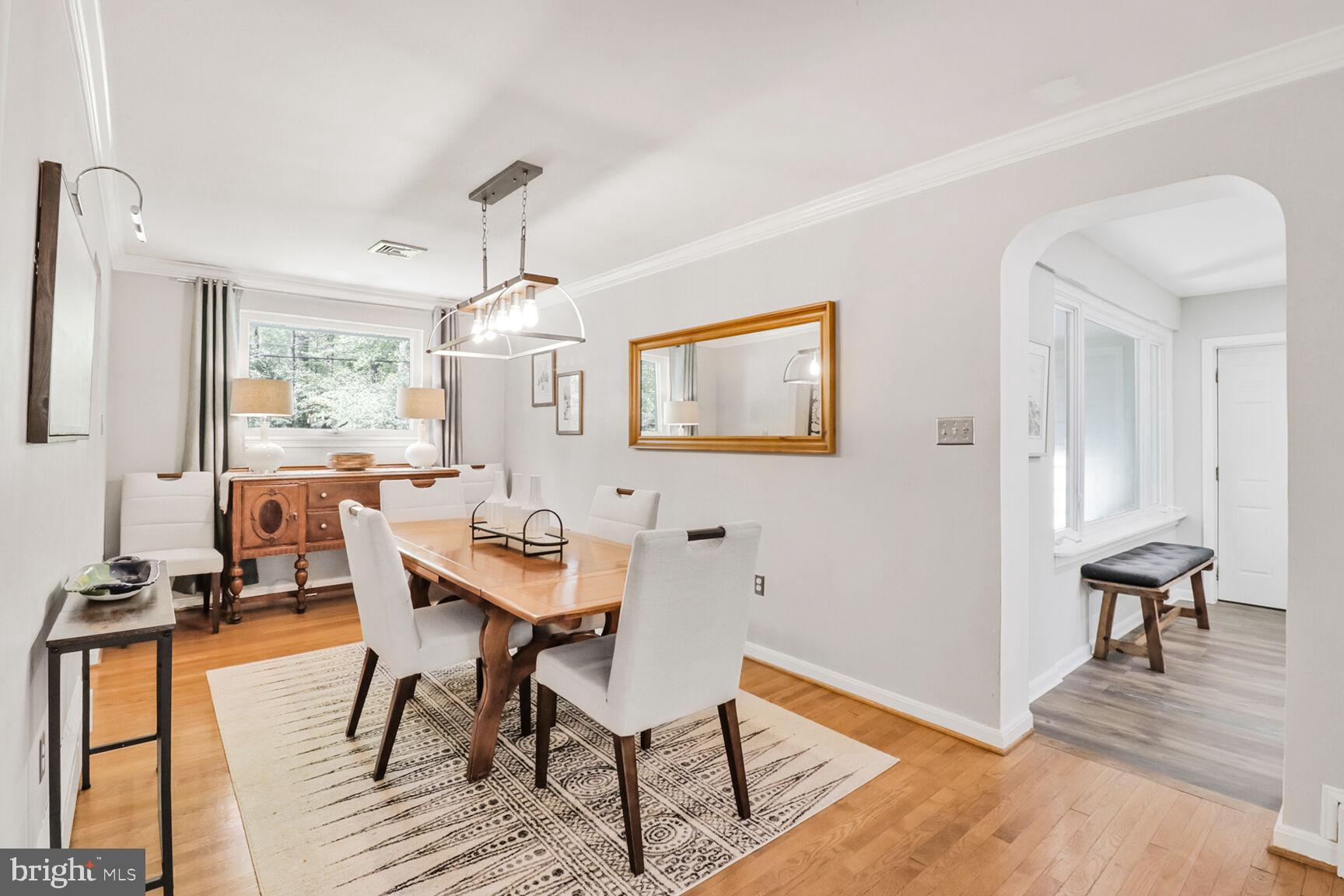 3419 Barkley Drive Fairfax, VA 22031 - Photo 15 of 57 a view of a livingroom with furniture window and wooden floor