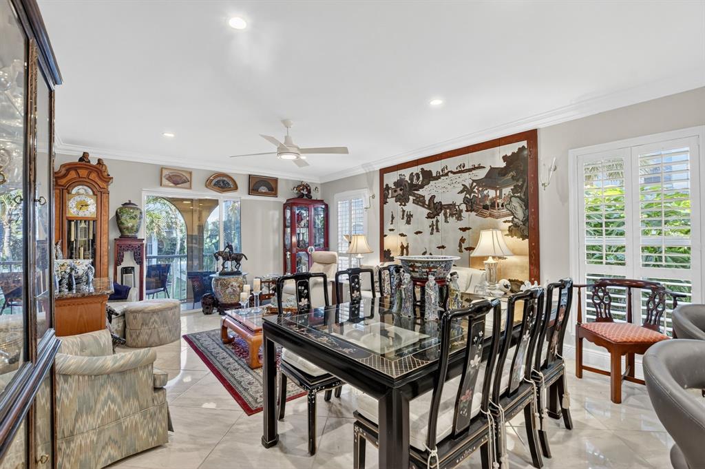 250 Northeast 20th Street, Unit 2270 Boca Raton, FL 33431 - Photo 11 of 39 a view of a dining room with furniture window and outside view