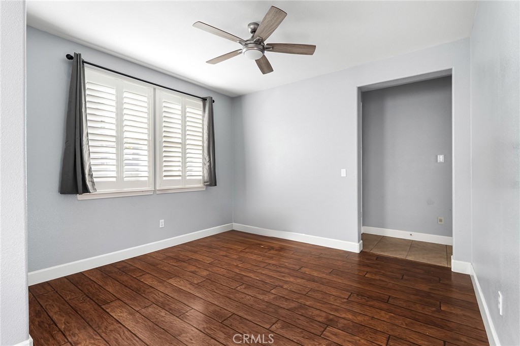 2010 Jacob Street Gridley, CA 95948 - Photo 9 of 63 a view of empty room with wooden floor and fan