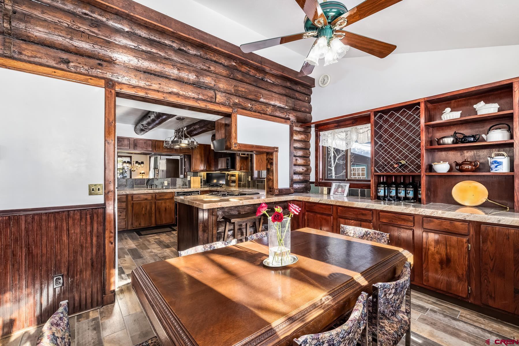 8 Gothic Avenue Crested Butte, CO 81224 - Photo 12 of 35 a dinning table and chairs in a room