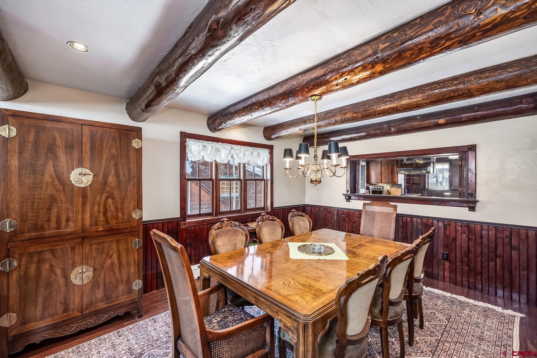 8 Gothic Avenue Crested Butte, CO 81224 - Photo 6 of 35 a dining room with furniture window and wooden floor