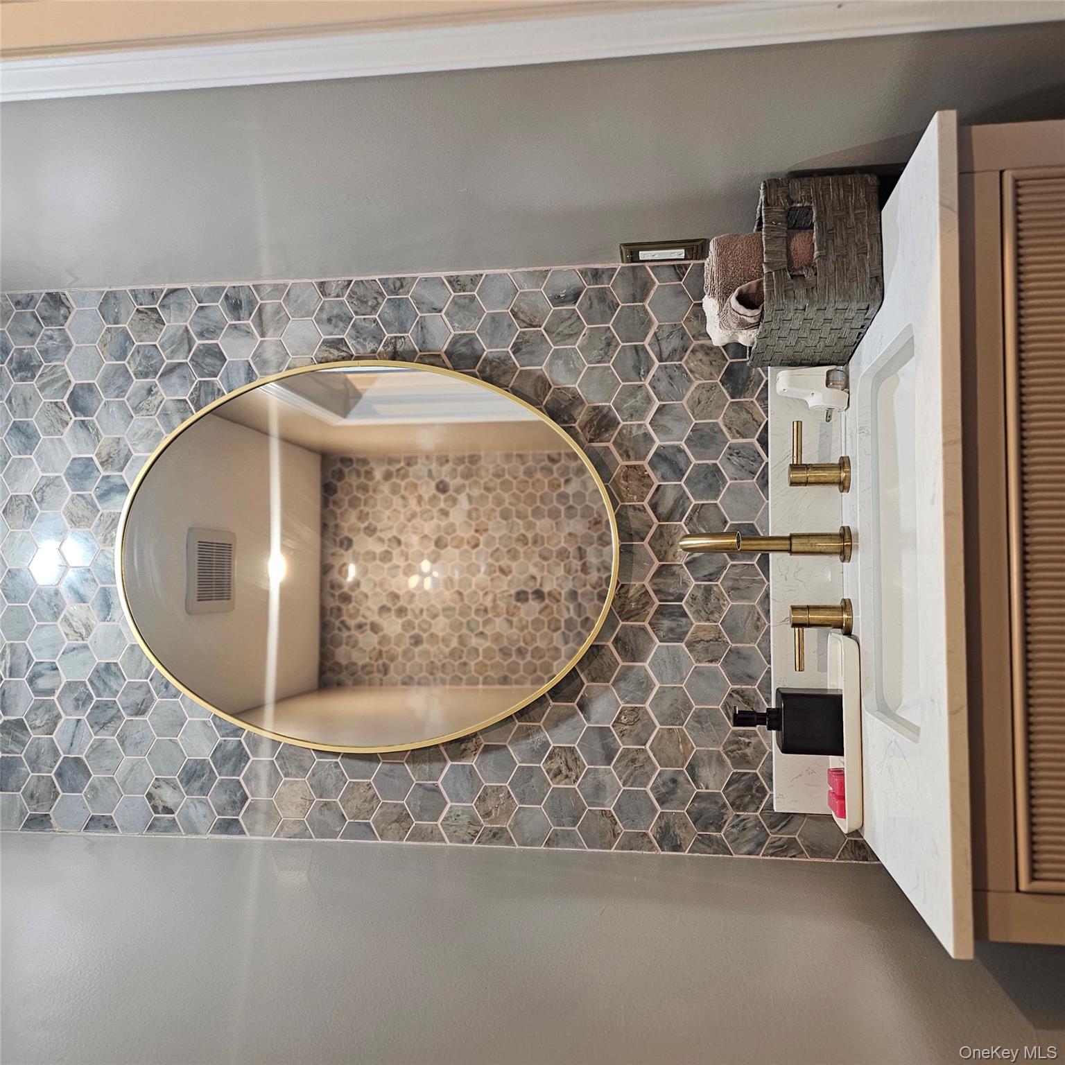 235 Maples Road Middletown, NY 10940 - Photo 14 of 34 Bathroom featuring tasteful backsplash and vanity