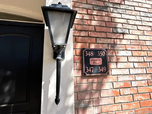 a close up of a street sign