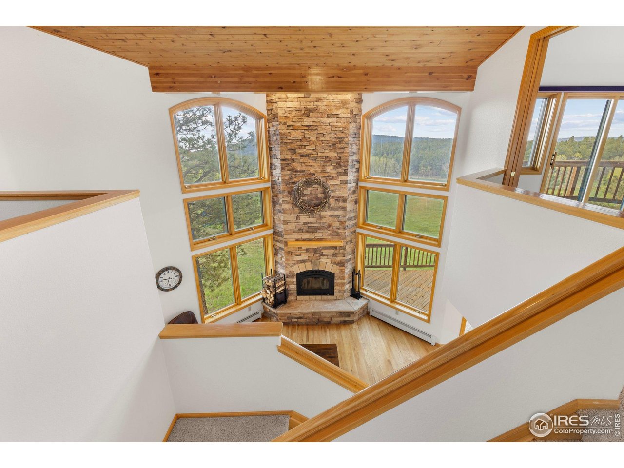 1117 Rock Lake Road Ward, CO 80481 - Photo 3 of 40 a view of a living room with a large window