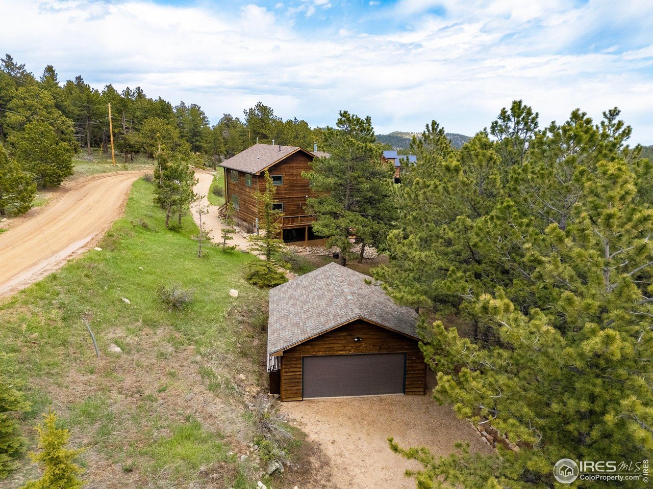 1117 Rock Lake Road Ward, CO 80481 - Photo 33 of 40 a view of a yard in front of the house