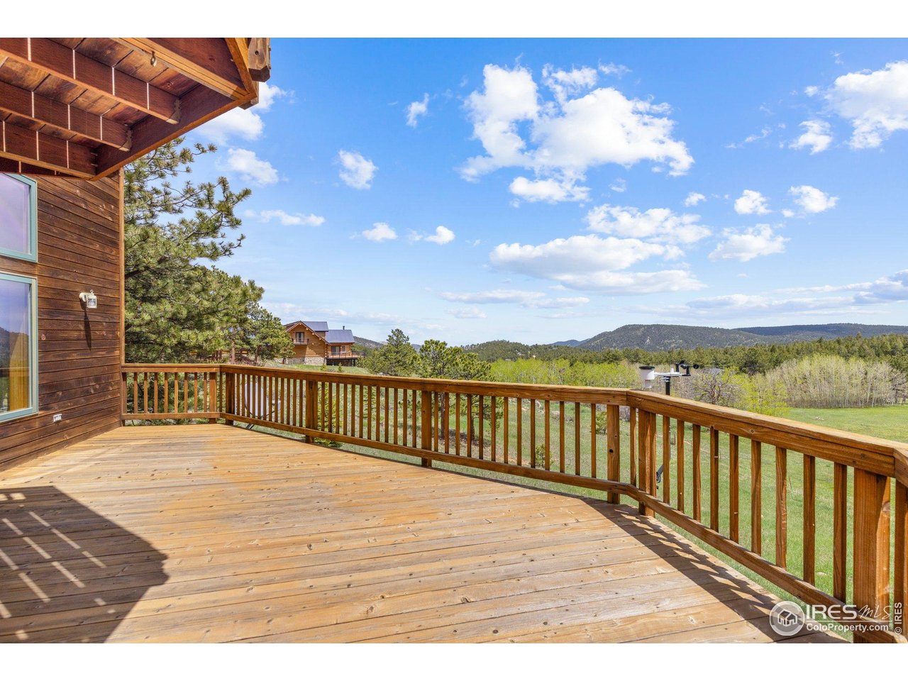 1117 Rock Lake Road Ward, CO 80481 - Photo 38 of 40 a view of balcony with furniture