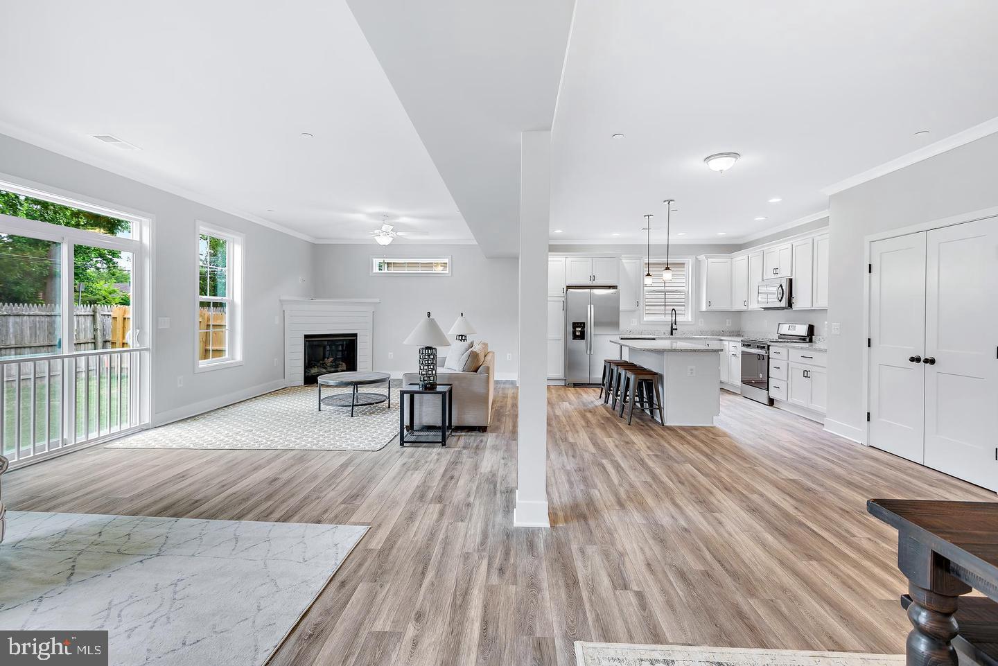 404 Paradise Road Riva, MD 21140 - Photo 17 of 51 a living room with furniture and kitchen view