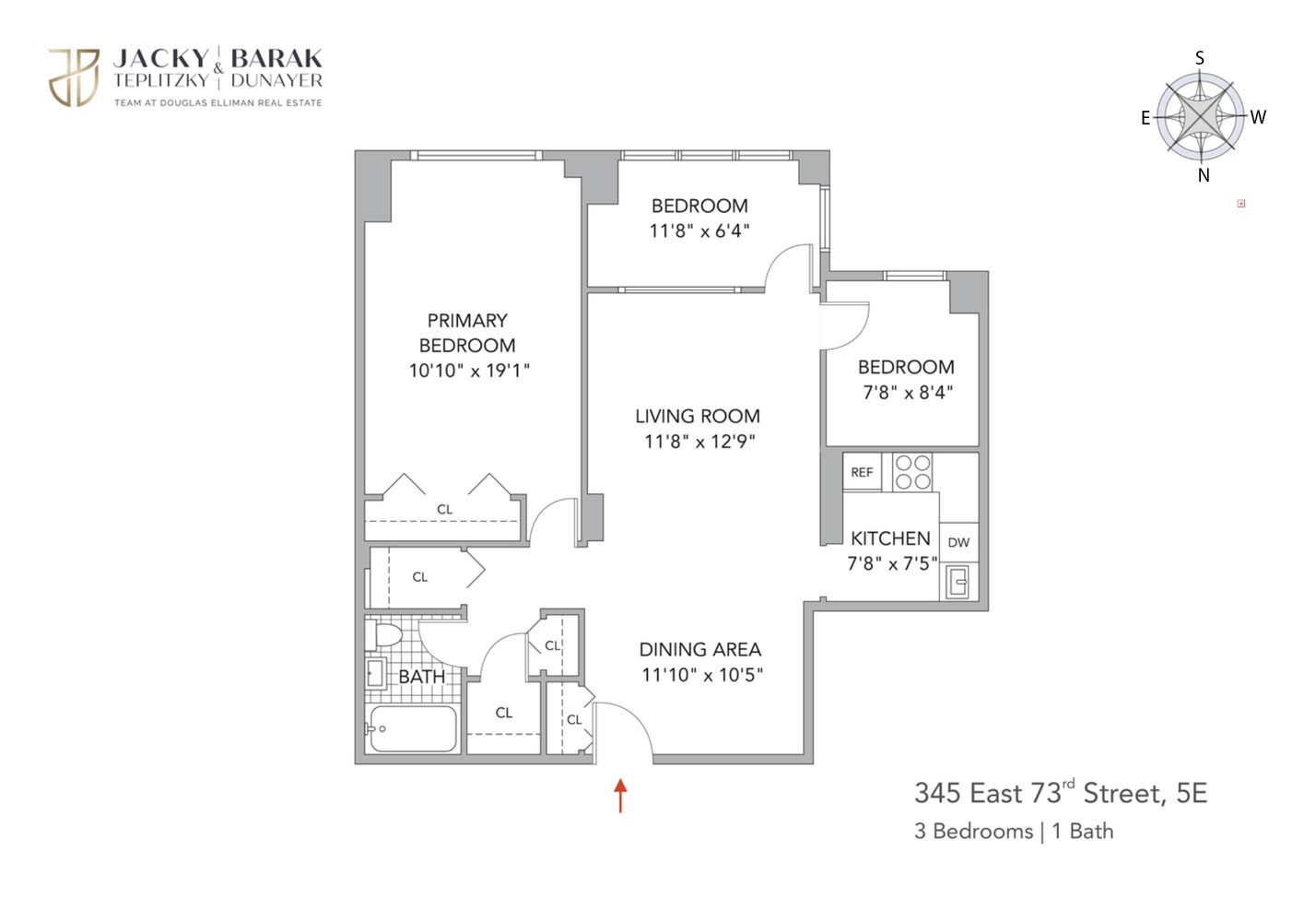 345 East 73rd Street, Unit 5E Manhattan, NY 10021 - Photo 8 of 9