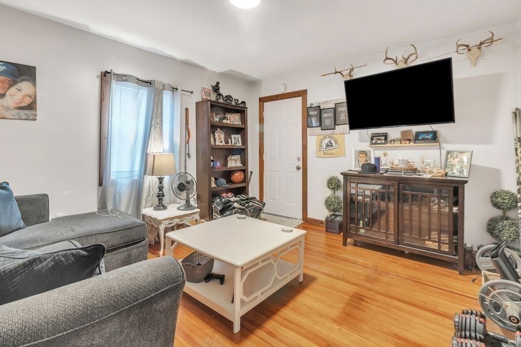 30 Danforth Avenue Pittsfield, MA 01201 - Photo 15 of 25 a living room with furniture and a flat screen tv