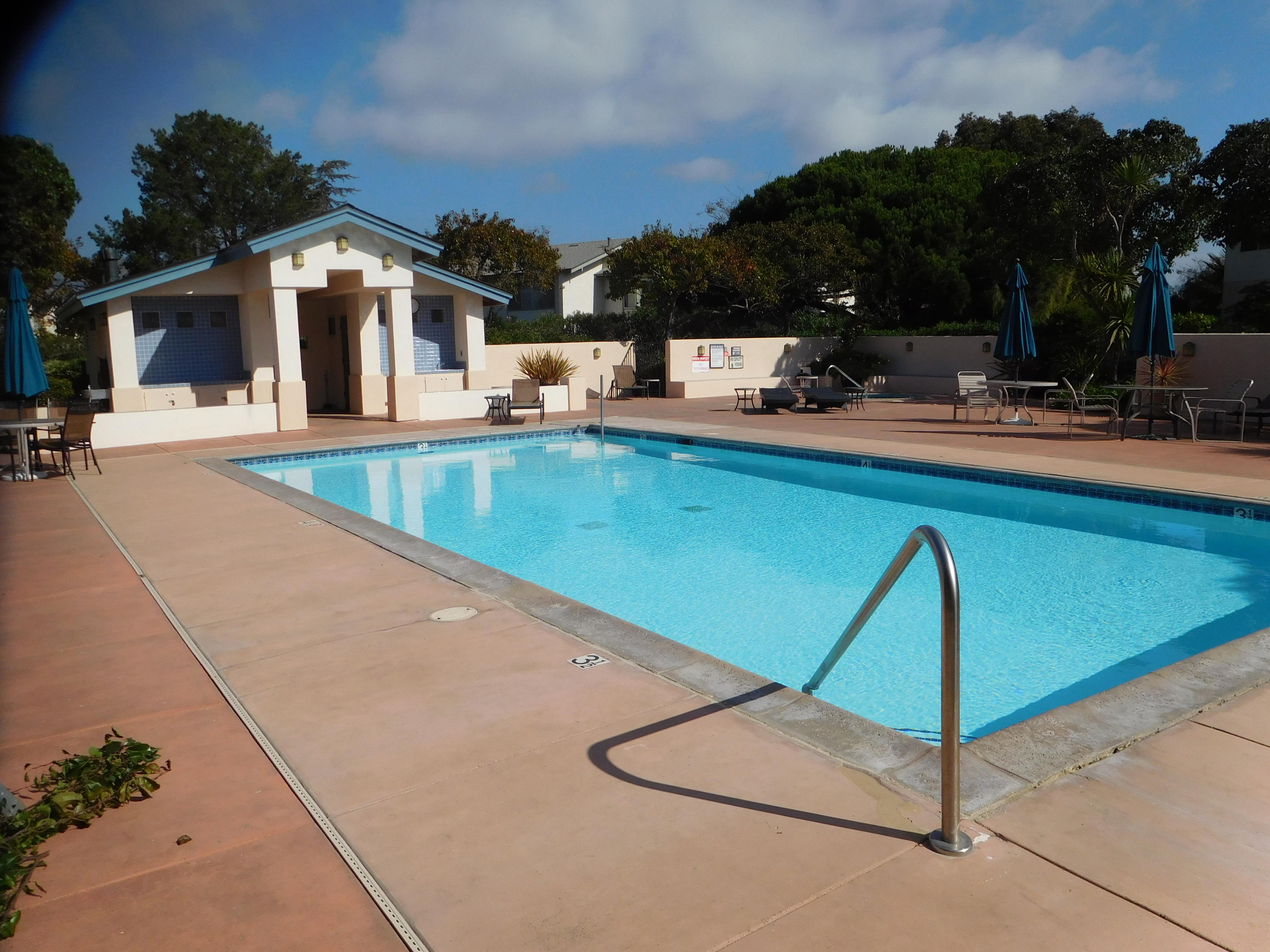 7031 Marymount Way Goleta, CA 93117 - Photo 8 of 9 a view of a patio with swimming pool table and chairs