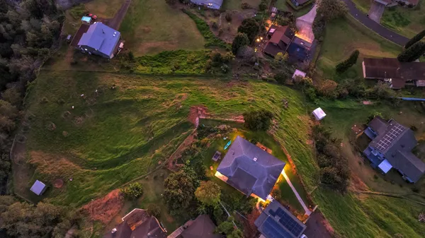 a view of a big yard