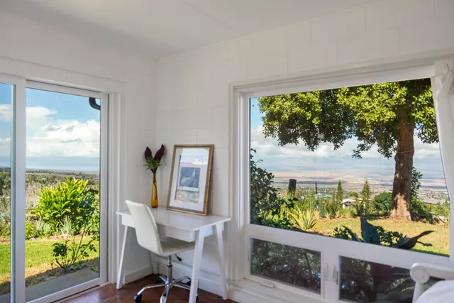 a view of a window in a room