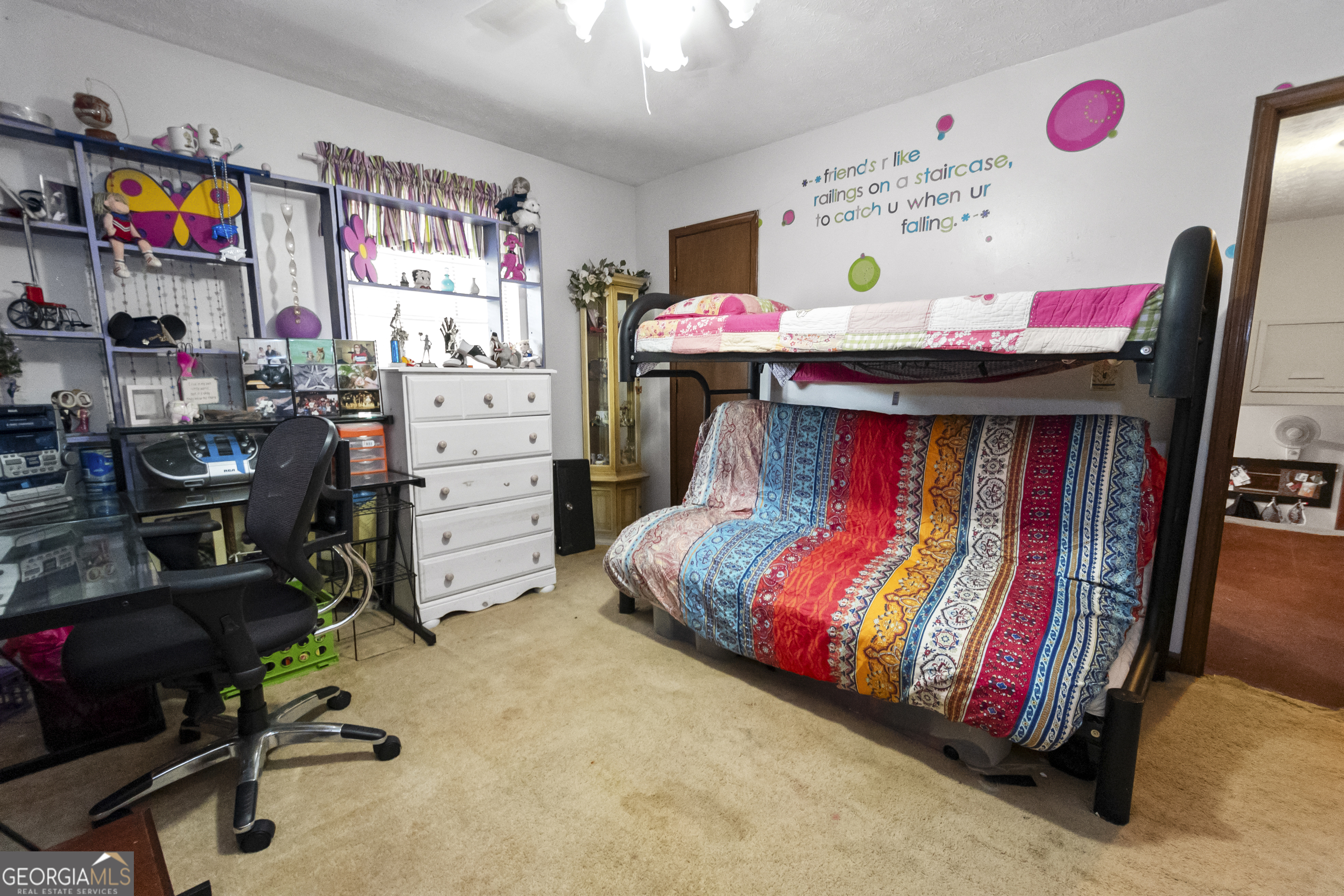 1972 Cox Drive Austell, GA 30168 - Photo 20 of 40 a bedroom with a bed and cabinets