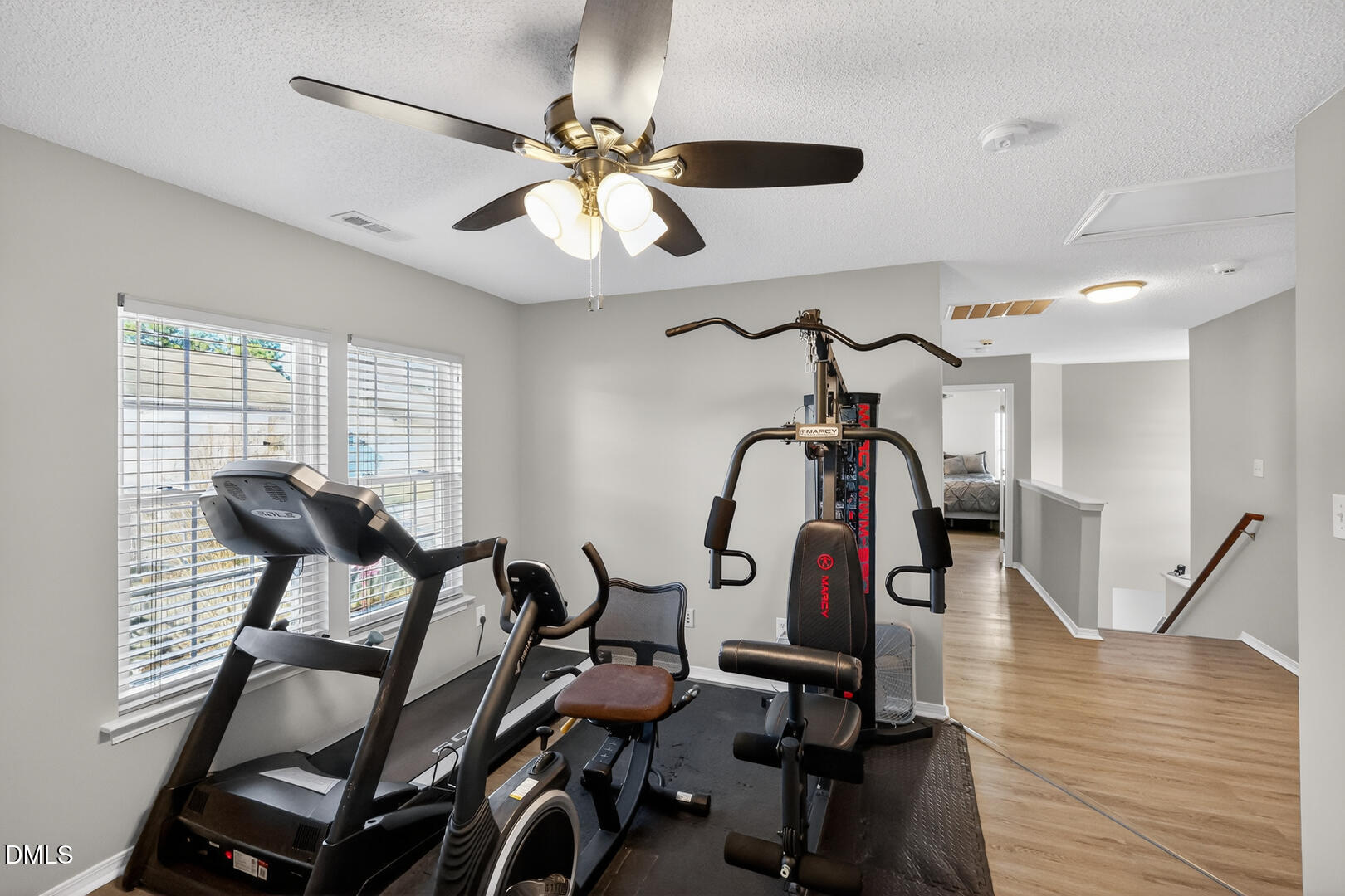 5709 Apalachicula Drive Raleigh, NC 27616 - Photo 28 of 47 a view of a room with gym equipment