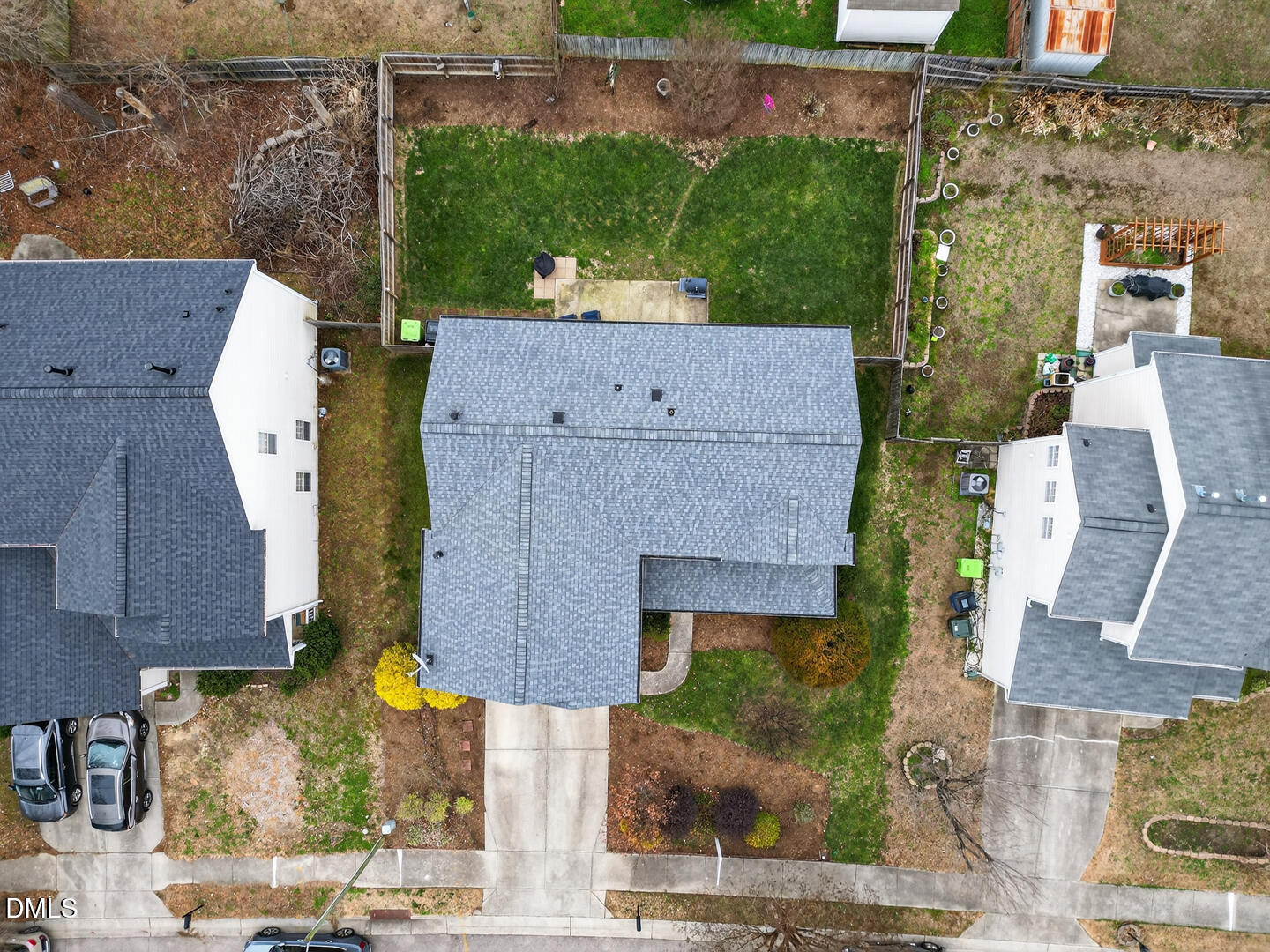 5709 Apalachicula Drive Raleigh, NC 27616 - Photo 37 of 47 an aerial view of residential houses with outdoor space