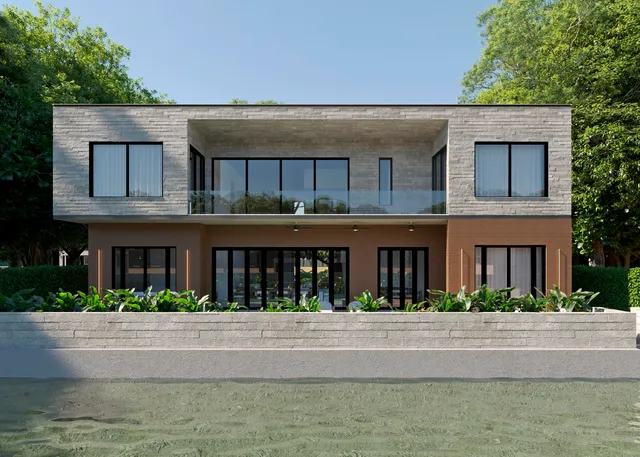 a front view of house with yard