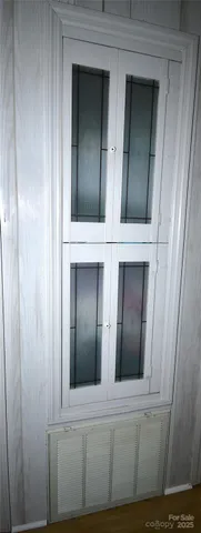 a view of front door