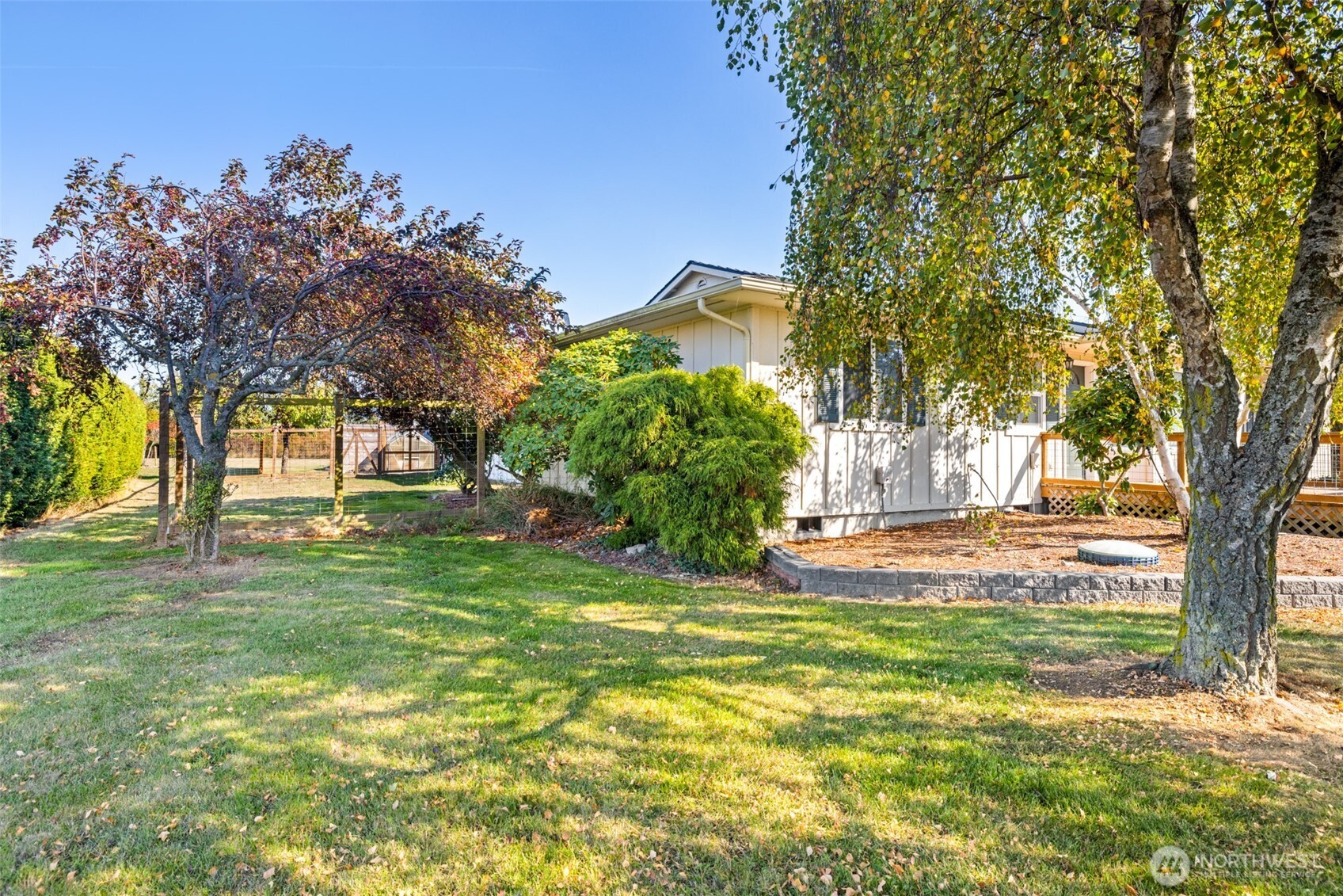 1330 Thornton Drive Sequim, WA 98382 - Photo 36 of 39 a view of a trees in front of a house