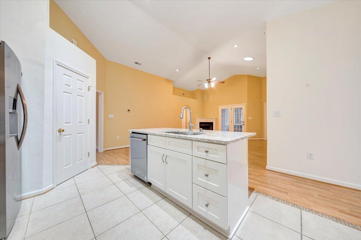 4202 Daugherty Road Salem, VA 24153 - Photo 13 of 38 a spacious bathroom with a double vanity sink a mirror and a shower