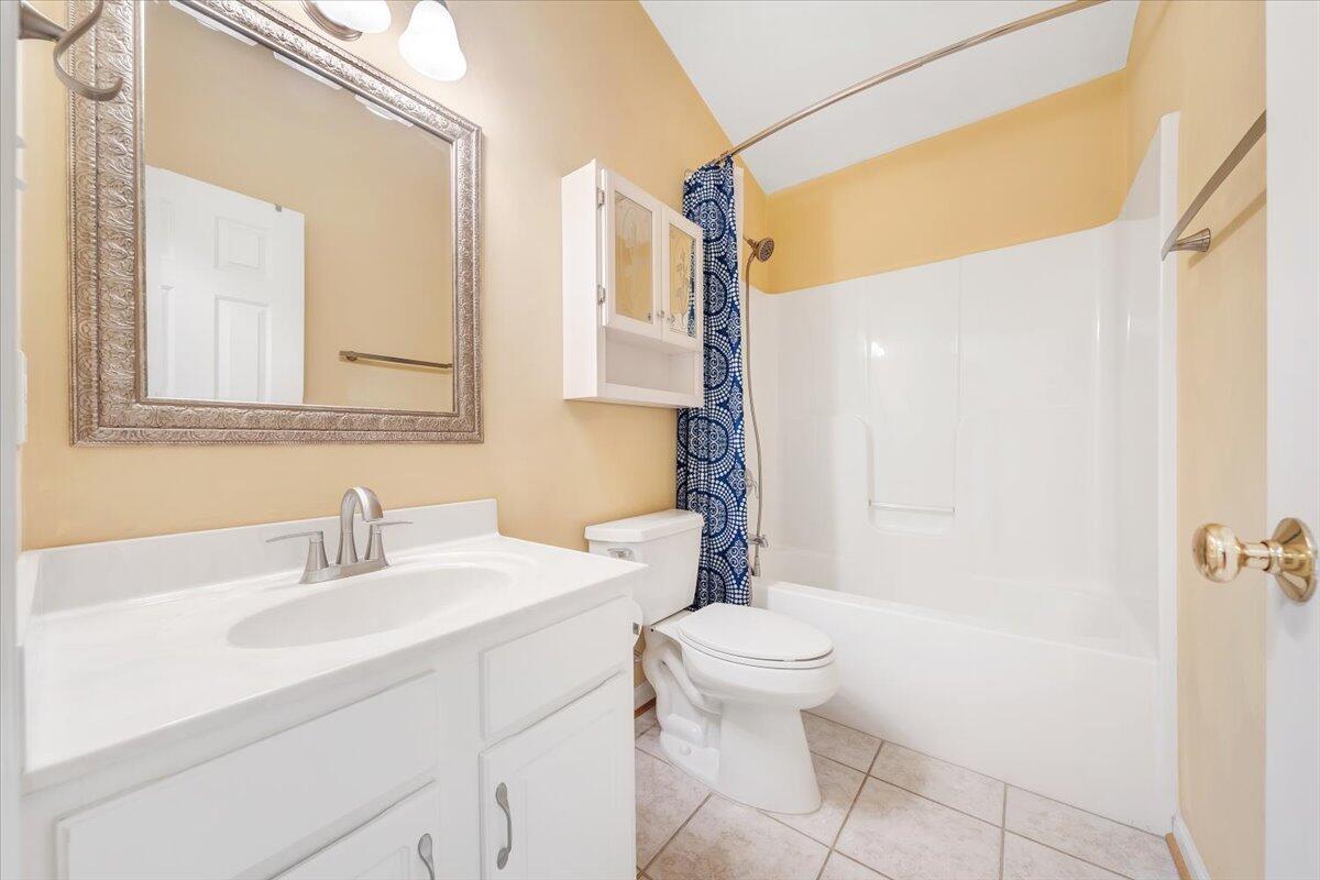 4202 Daugherty Road Salem, VA 24153 - Photo 24 of 38 a bathroom with a sink a toilet and a mirror