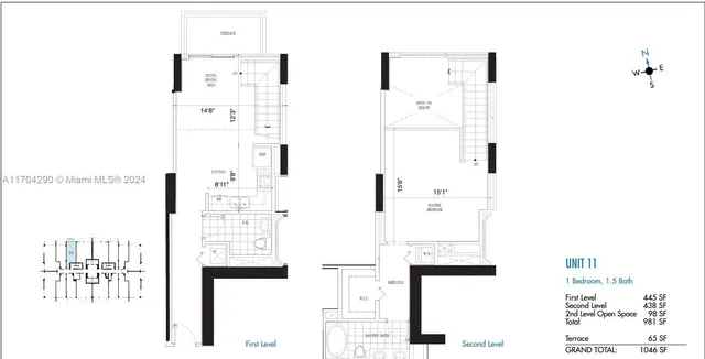 $480,000 | 41 Southeast 5th Street, Unit 2011, Miami, FL 33131