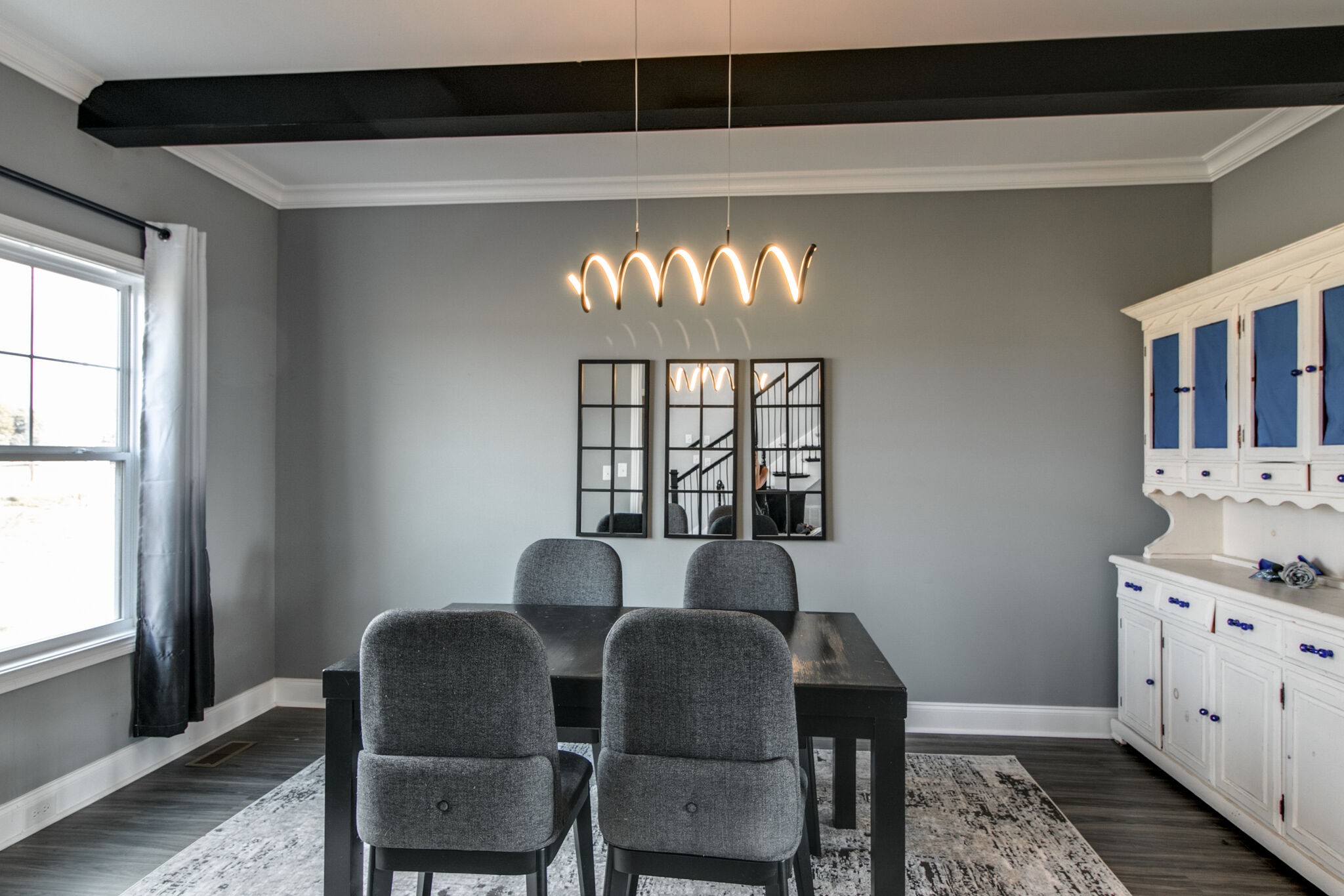 1940 Hickory Point Road Clarksville, TN 37043 - Photo 18 of 48 a view of a dining room with furniture and chandelier