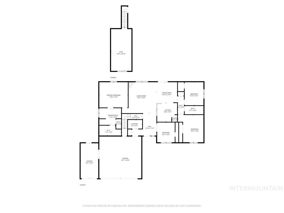 16608 Old Friendship Way Caldwell, ID 83607 - Photo 32 of 32 View of floor plan / room layout