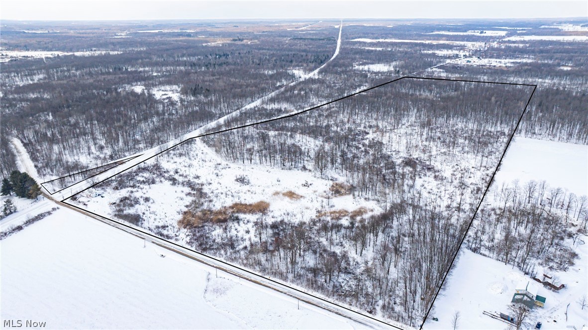 2831 South Denmark Road Jefferson, OH 44047 - Photo 4 of 18 View of snowy aerial view