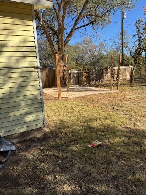 2710 East 3rd Street Lubbock, TX 79403 - Photo 7 of 9 a view of yard covered with snow