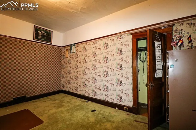 a view of a staircase