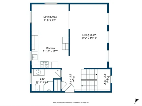 $499,000 | 118 Mt Washington Street, Unit D, Lowell, MA 01854