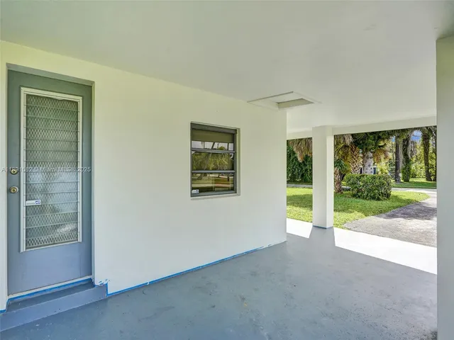 a view of a room with porch