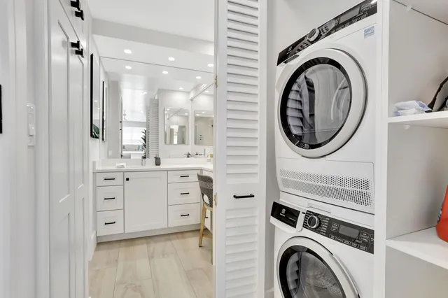 a bathroom with a shower and toilet