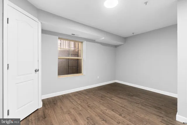 wooden floor in an empty room