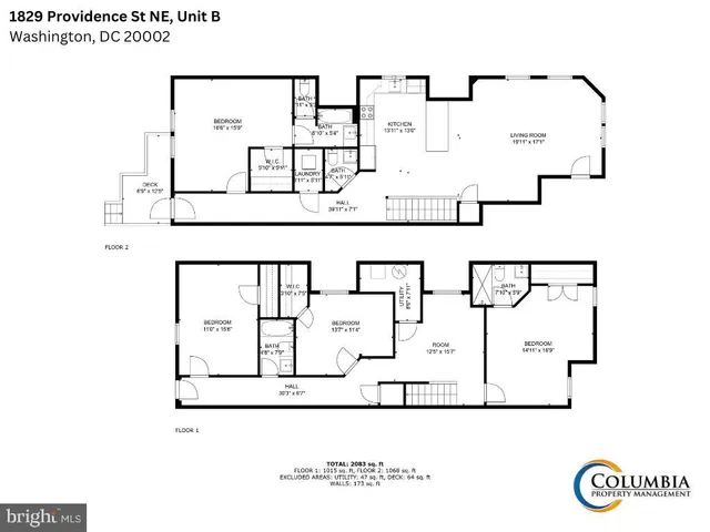 $3,800 | 1829 Providence Street Northeast, Unit B, Washington, DC 20002