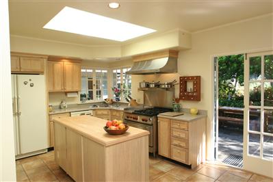 11 Crest Road Ross, CA 94960 - Photo 3 of 11 a kitchen with a stove a refrigerator and a sink