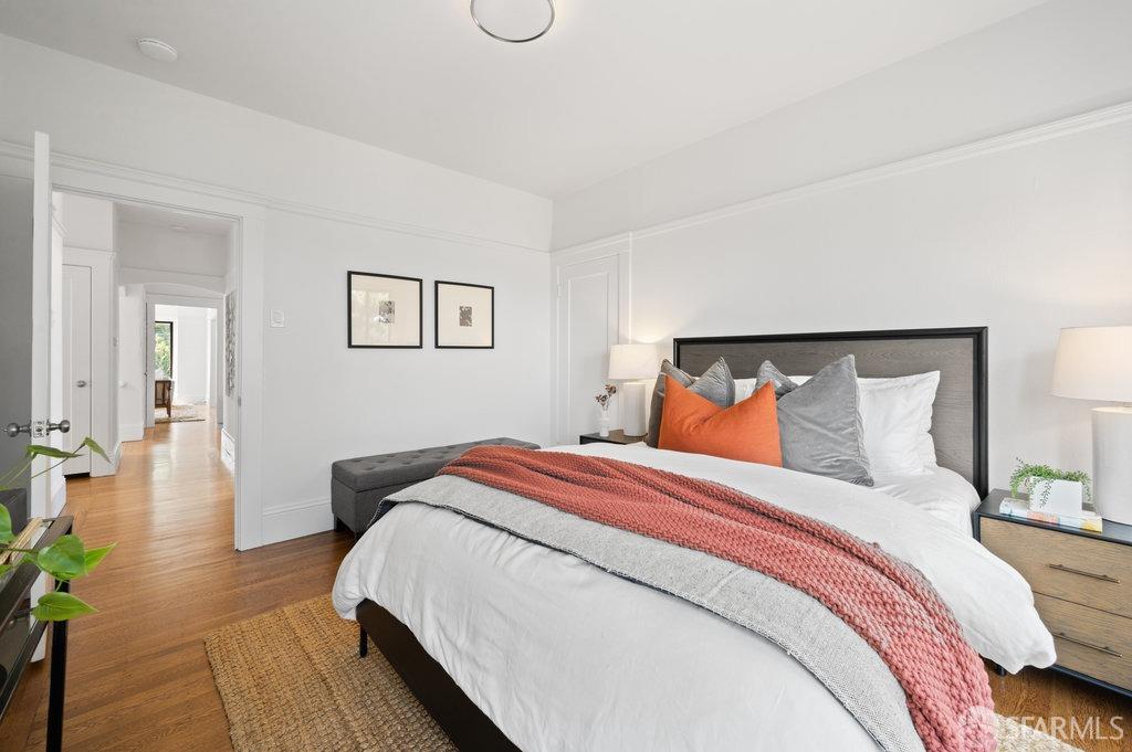 184 Santa Rosa Avenue San Francisco, CA 94112 - Photo 27 of 46 a bed room with a bed and a painting