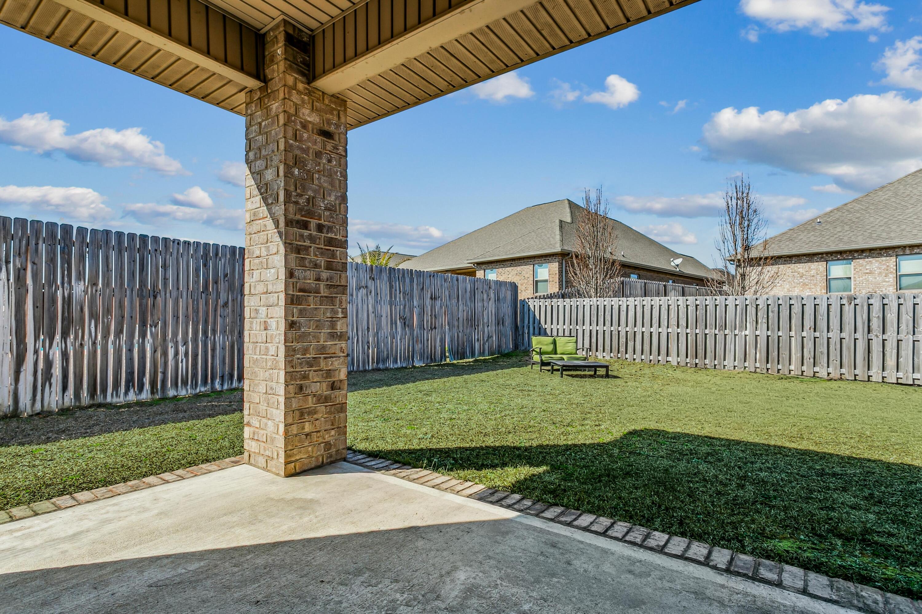 438 Chickadee Street Crestview, FL 32539 - Photo 29 of 40 Backyard Lanai!