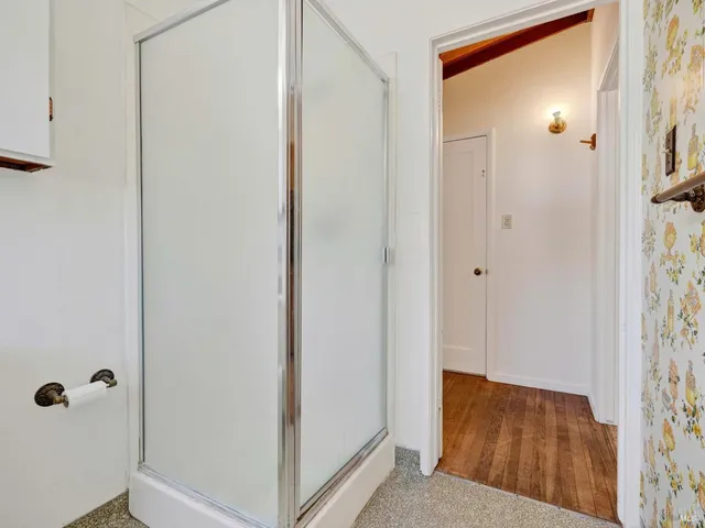 a view of a storage & utility room