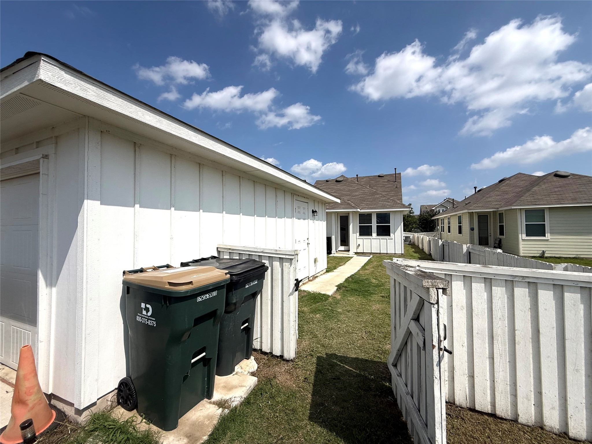 133 Fabion Street Kyle, TX 78640 - Photo 17 of 17 a house view with a garden space