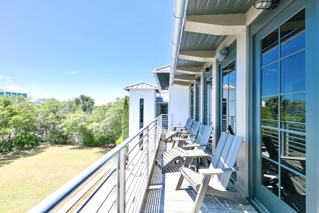 210 Village Way Panama City Beach, FL 32413 - Photo 26 of 56 a view of balcony and patio