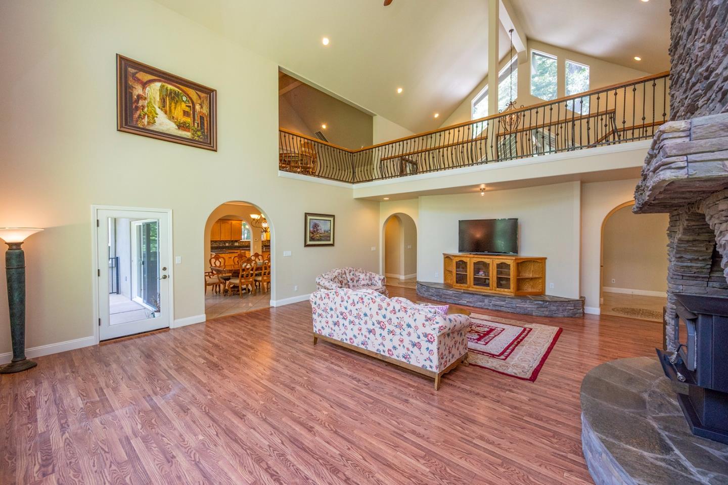 2271 Murphys Drive Arnold, CA 95223 - Photo 15 of 91 a living room with furniture and a wooden floor