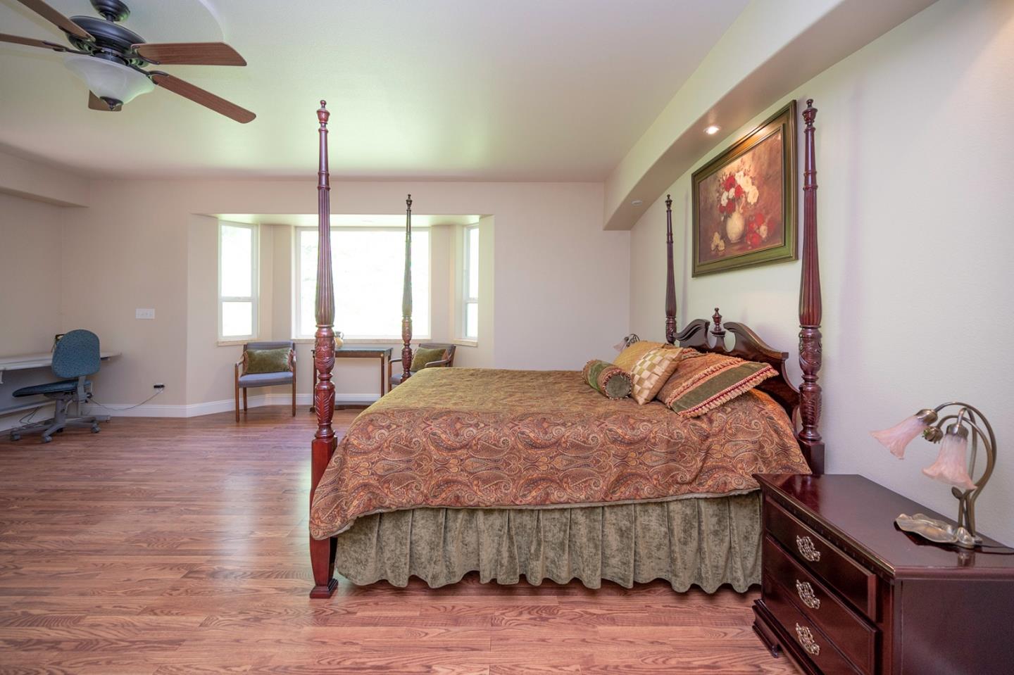 2271 Murphys Drive Arnold, CA 95223 - Photo 46 of 91 a bedroom with a bed and wooden floor